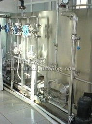 转让自用二手饮料加工生产线及全套技术